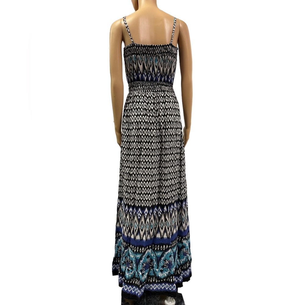 World Market Maxi Adjustable Spaghetti Strap Maxi Dress Womens Small to Medium - Picture 4 of 8